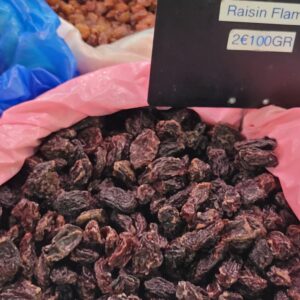 raisin secs gros FLAMME