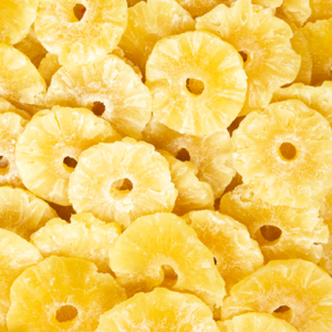 Ananas tranche déshydratée